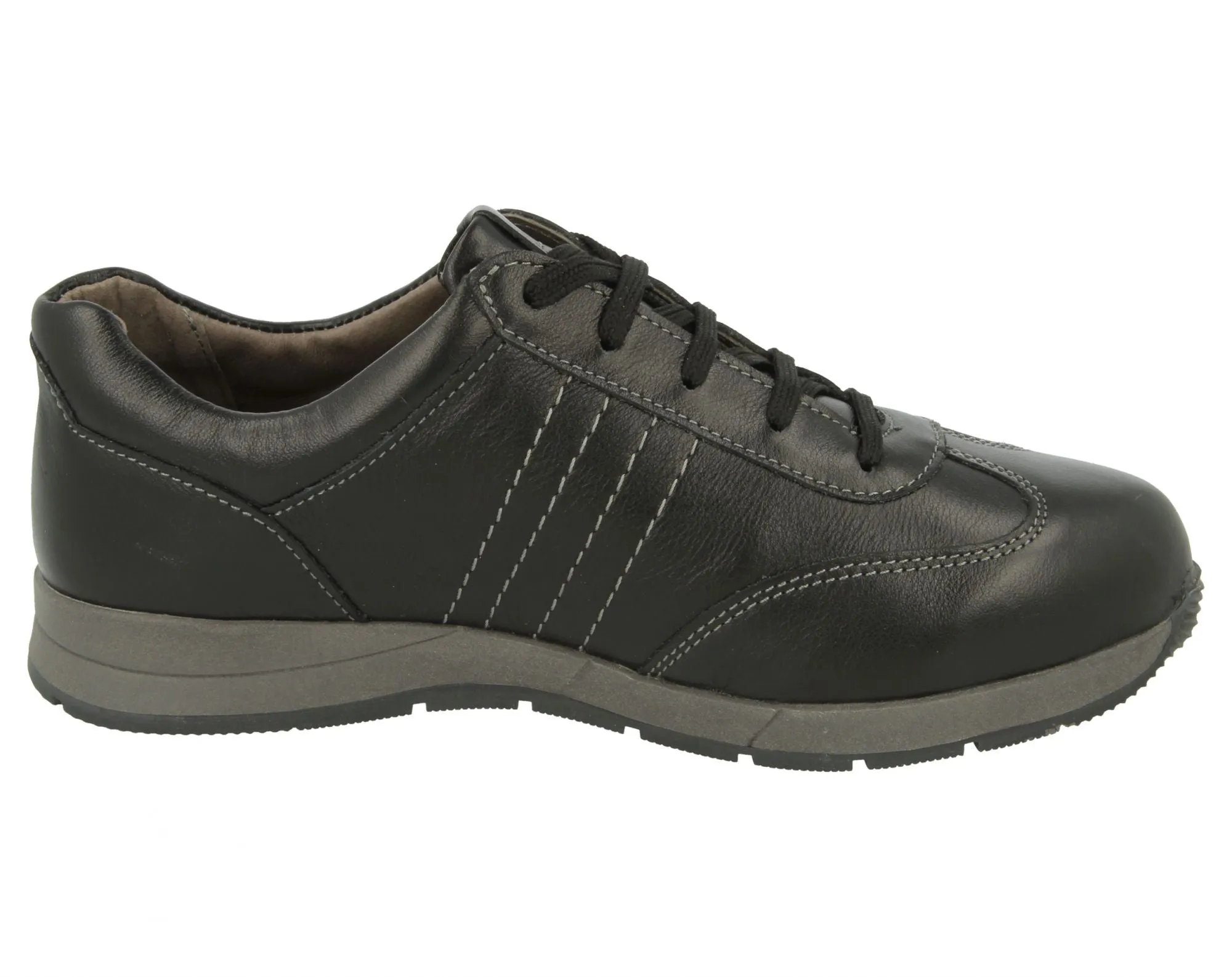 Womens Wide Fit DB Fareham Canvas Shoes sold by Wide Fit Shoes product image thumbnail 4