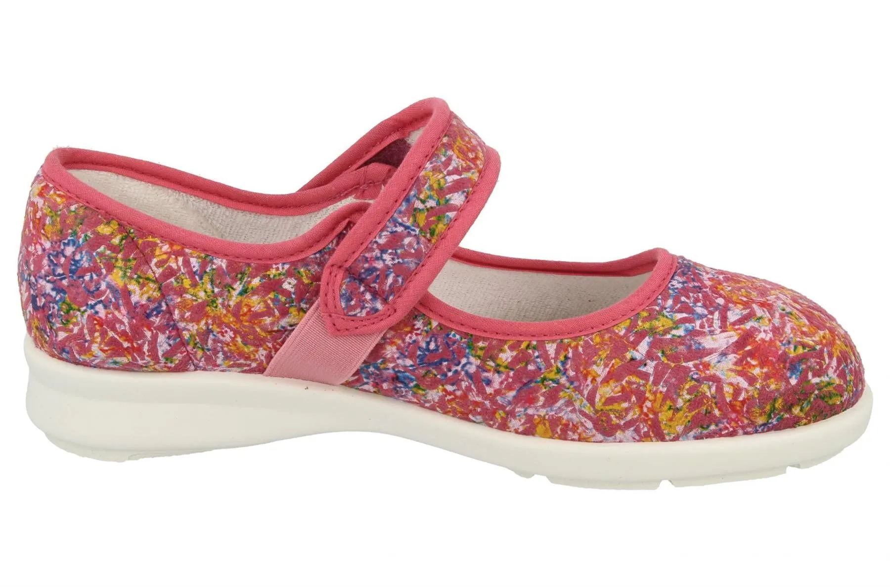 Womens Wide Fit DB Abstract Canvas Shoes sold by Wide Fit Shoes product image thumbnail 3