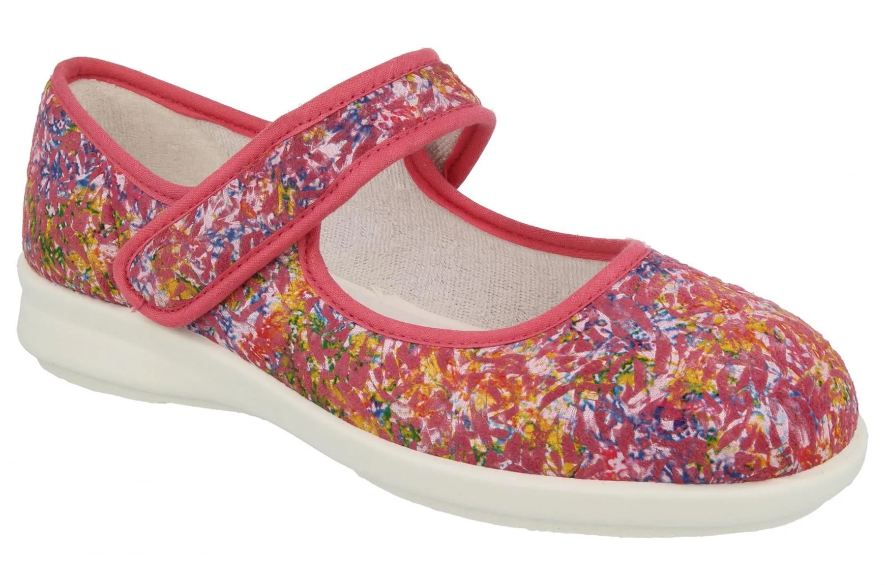 Womens Wide Fit DB Abstract Canvas Shoes sold by Wide Fit Shoes product image thumbnail 2