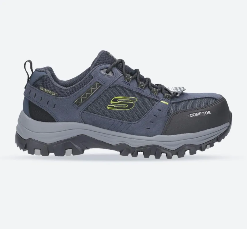 Men's Wide Fit Safety Skechers 77183EC Greetah Lace Up Hiker Composite Toe Trainers sold by Wide Fit Shoes