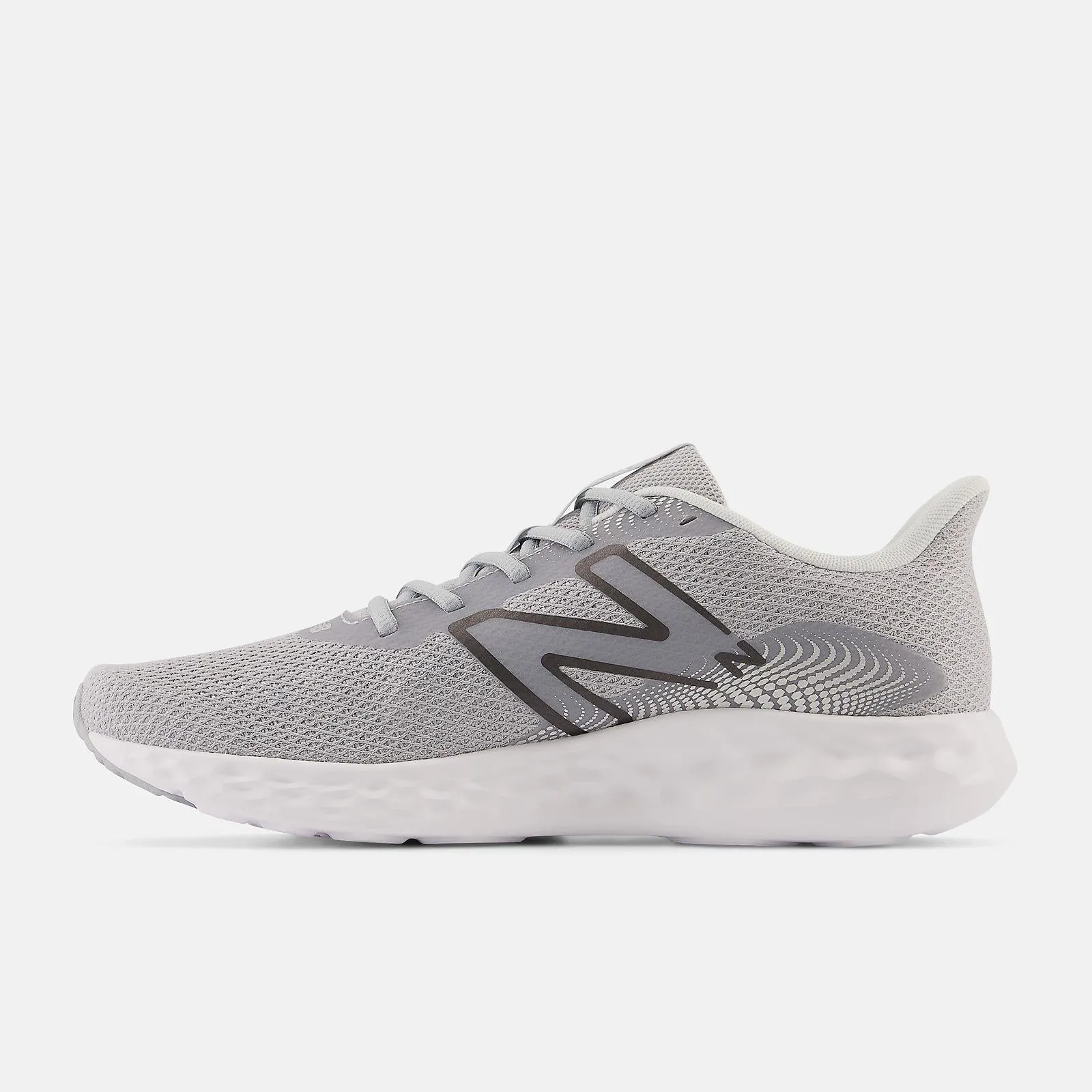 Men's Wide Fit New Balance M411LG3 Walking and Running Trainers - Grey/White sold by Wide Fit Shoes product image thumbnail 4