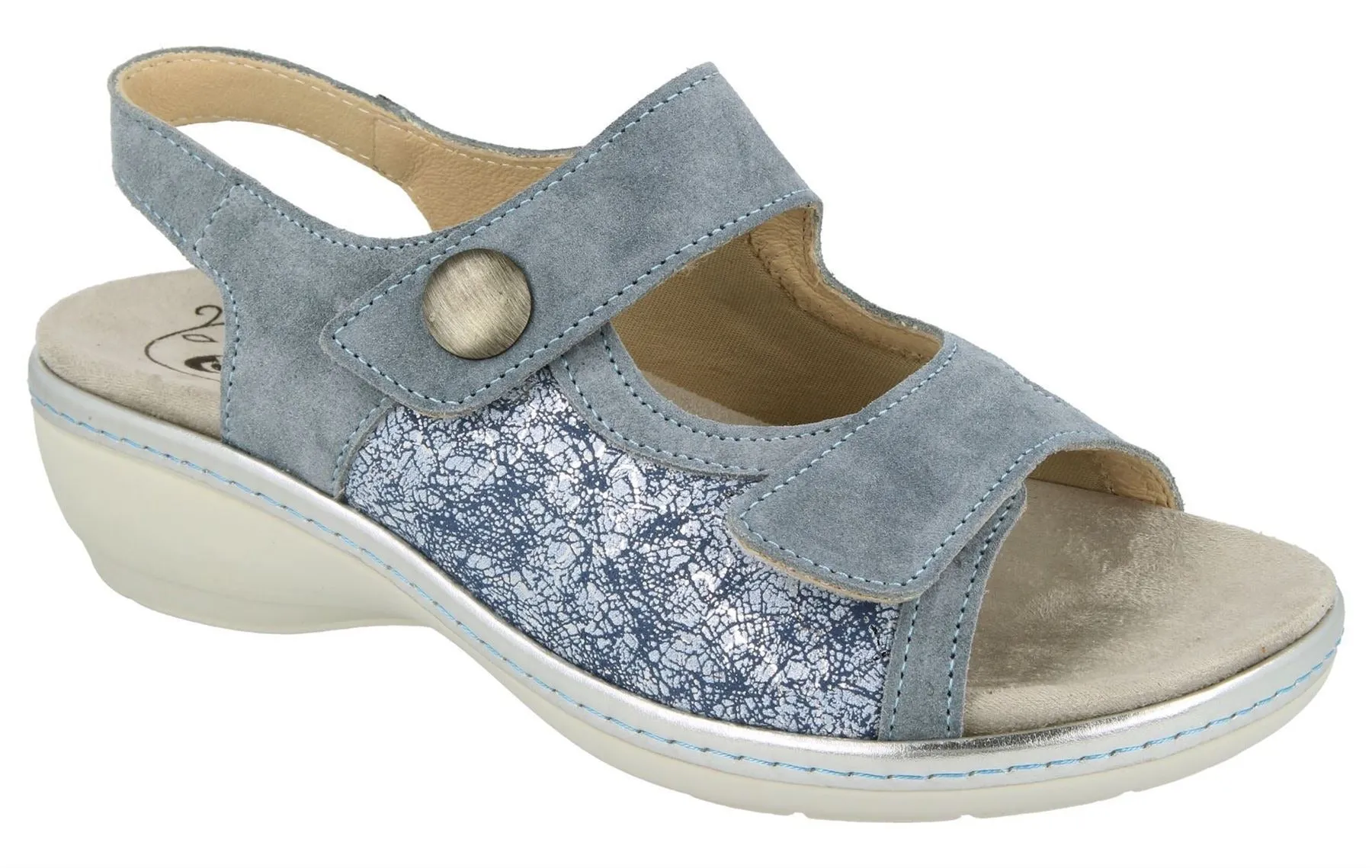 Womens Wide Fit DB Watford Sandals sold by Wide Fit Shoes product image thumbnail 3