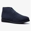 Men's Wide Fit Tredd Well William 22760 Navy Suede Dress Boots sold by Wide Fit Shoes
