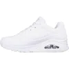 Women's Wide Fit Skechers 73690 Uno Stand On Air Sports Trainers sold by Wide Fit Shoes