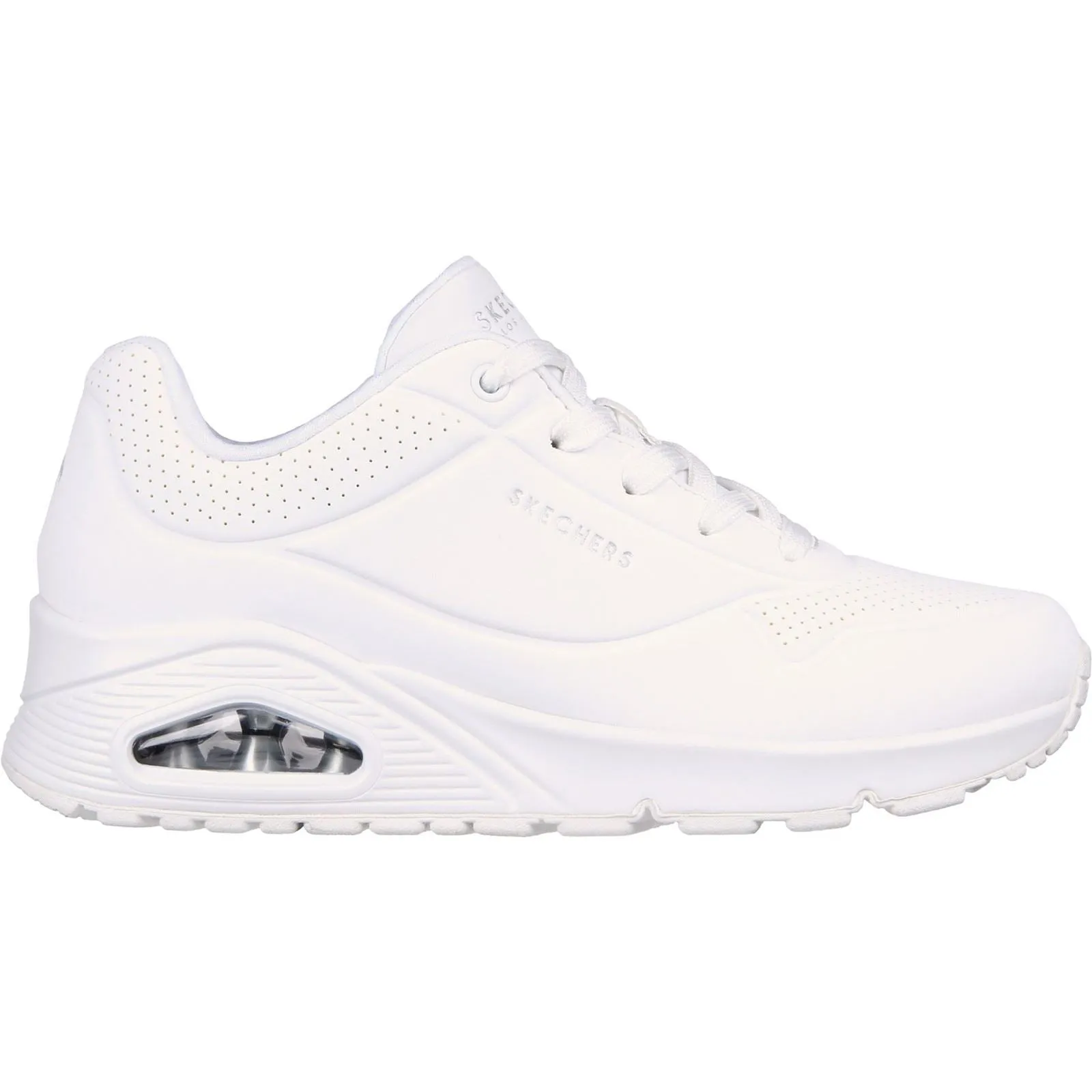 Women's Wide Fit Skechers 73690 Uno Stand On Air Sports Trainers sold by Wide Fit Shoes product image thumbnail 2