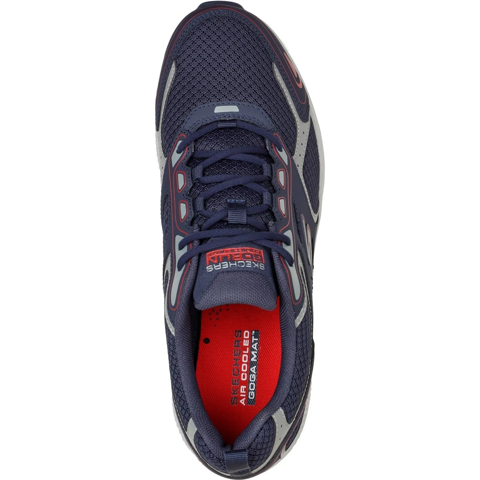 Men's Wide Fit Skechers 220034 Go Run Consistent Wide Trainers - Navy/Red sold by Wide Fit Shoes product image thumbnail 4