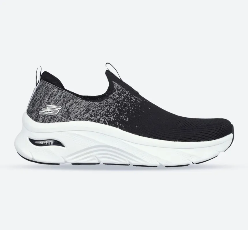 Women's Wide Fit Skechers 149684 Arch Fit D'Lux Key Journey Trainers - Black sold by Wide Fit Shoes