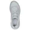 Women's Wide Fit Skechers Bobs Squad Chaos Face Off 117209 Vegan Trainers - Light Grey sold by Wide Fit Shoes