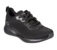 Womens Wide Fit Skechers 32504 Bobs Tough Talk Trainers - Black sold by Wide Fit Shoes