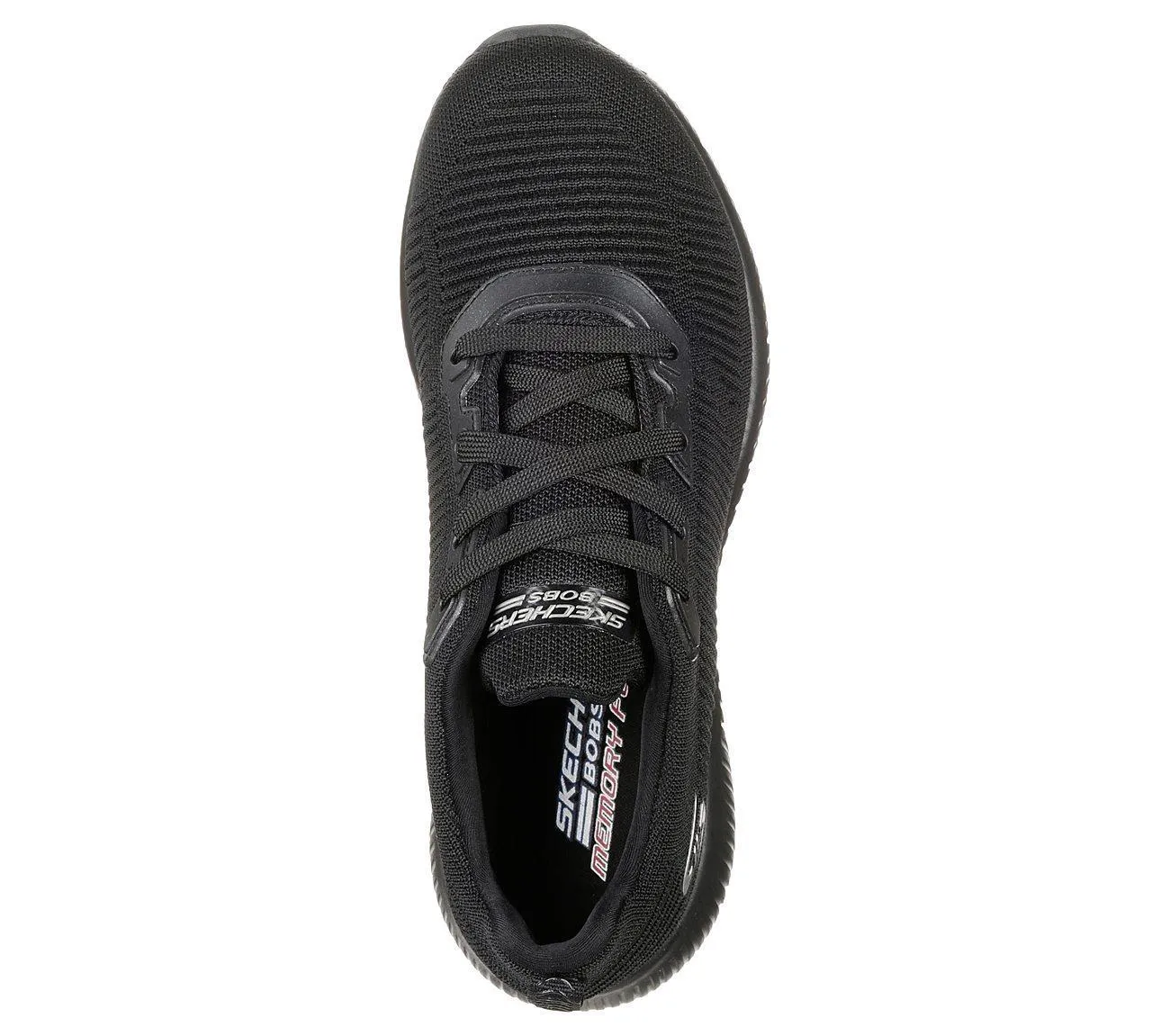 Womens Wide Fit Skechers 32504 Bobs Tough Talk Trainers - Black sold by Wide Fit Shoes product image thumbnail 5