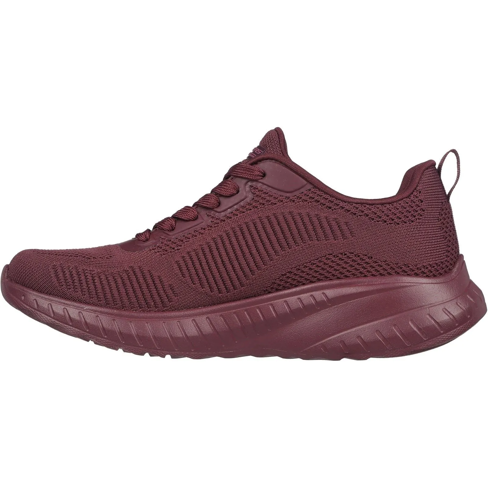Women's Wide Fit Skechers 117209 Bob Squad Chaos Face Off Trainers -Plum sold by Wide Fit Shoes product image thumbnail 5