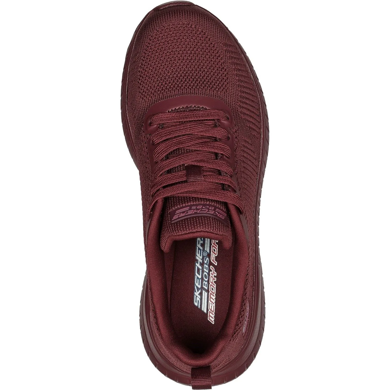 Women's Wide Fit Skechers 117209 Bob Squad Chaos Face Off Trainers -Plum sold by Wide Fit Shoes product image thumbnail 4