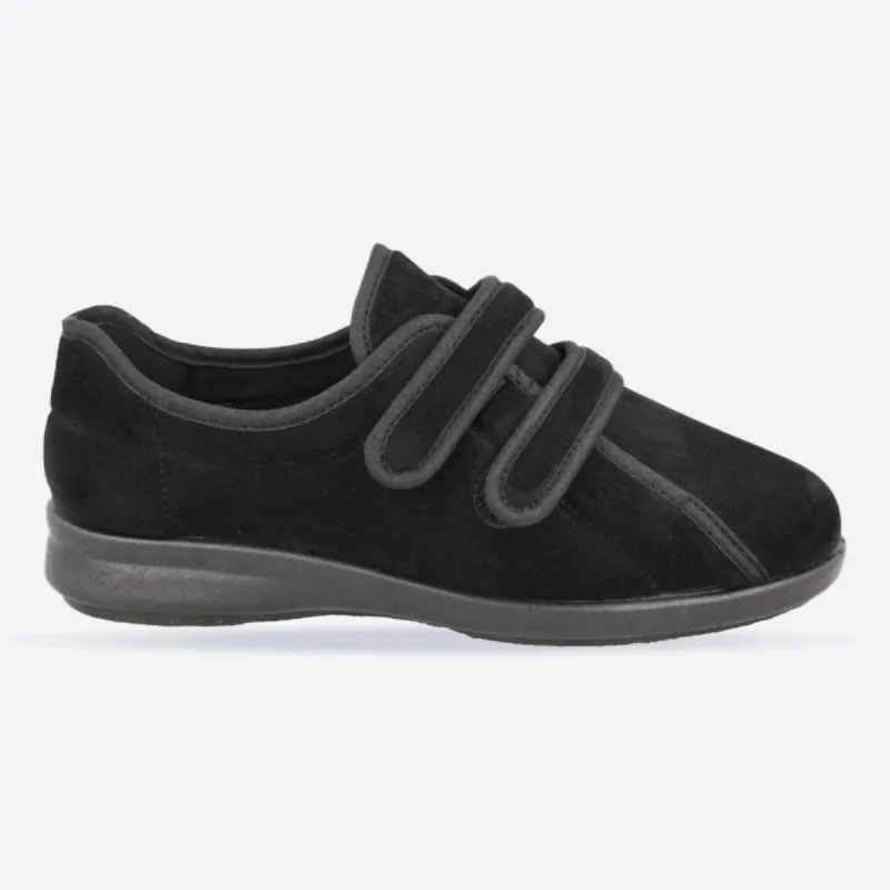 Women's Wide Fit DB Mansfield Slippers sold by Wide Fit Shoes