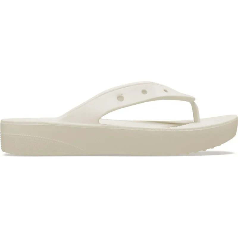 Women's Crocs 207714 Classic Platform Flip Flop sold by Wide Fit Shoes