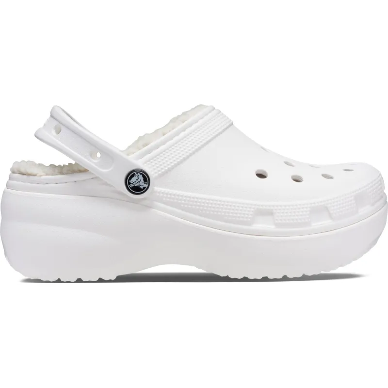 Women's Crocs 207938 Classic Platform Lined Clog Sandals sold by Wide Fit Shoes