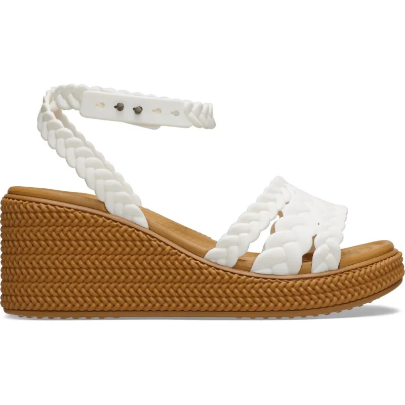 Women's Wide Fit Crocs 209994 Brooklyn Buckle Sandals sold by Wide Fit Shoes