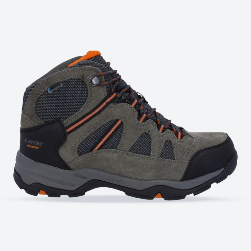 Men's Wide Fit Hi-Tec Bandera II Hiking Boots - Charcoal/Graphite sold by Wide Fit Shoes