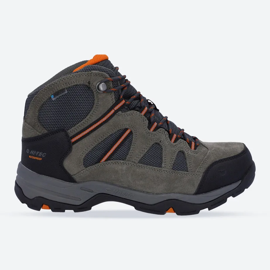 Men's Wide Fit Hi-Tec Bandera II Hiking Boots - Charcoal/Graphite sold by Wide Fit Shoes