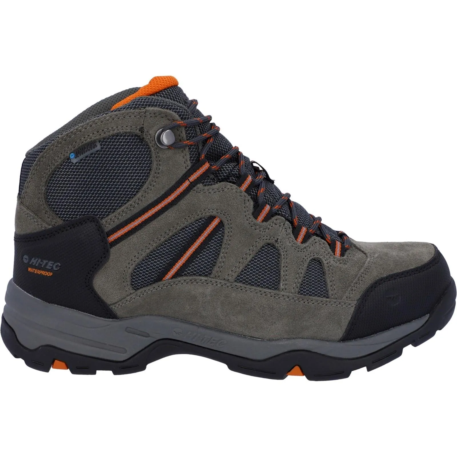 Men's Wide Fit Hi-Tec Bandera II Hiking Boots - Charcoal/Graphite sold by Wide Fit Shoes product image thumbnail 2