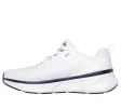 Men's Relaxed Fit Skechers 232836 Edgeride Exxo Trainers - White Navy sold by Wide Fit Shoes