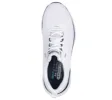 Men's Relaxed Fit Skechers 232836 Edgeride Exxo Trainers - White Navy sold by Wide Fit Shoes