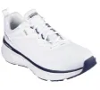 Men's Relaxed Fit Skechers 232836 Edgeride Exxo Trainers - White Navy sold by Wide Fit Shoes
