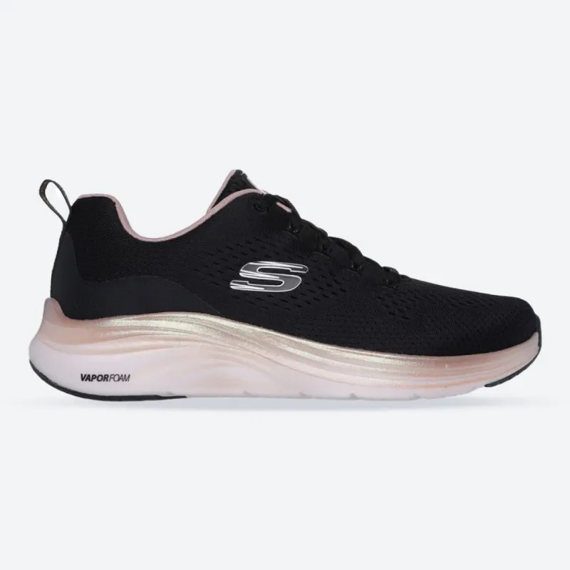 Women's Wide Fit Skechers 150025 Vapor Foam Midnight Glimmer Trainers sold by Wide Fit Shoes