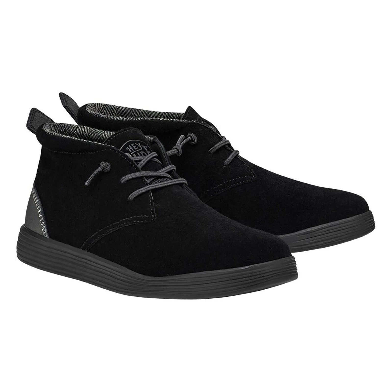 Men's Heydude 40605 Jo Slip On Boots - Jet Black sold by Wide Fit Shoes product image thumbnail 3