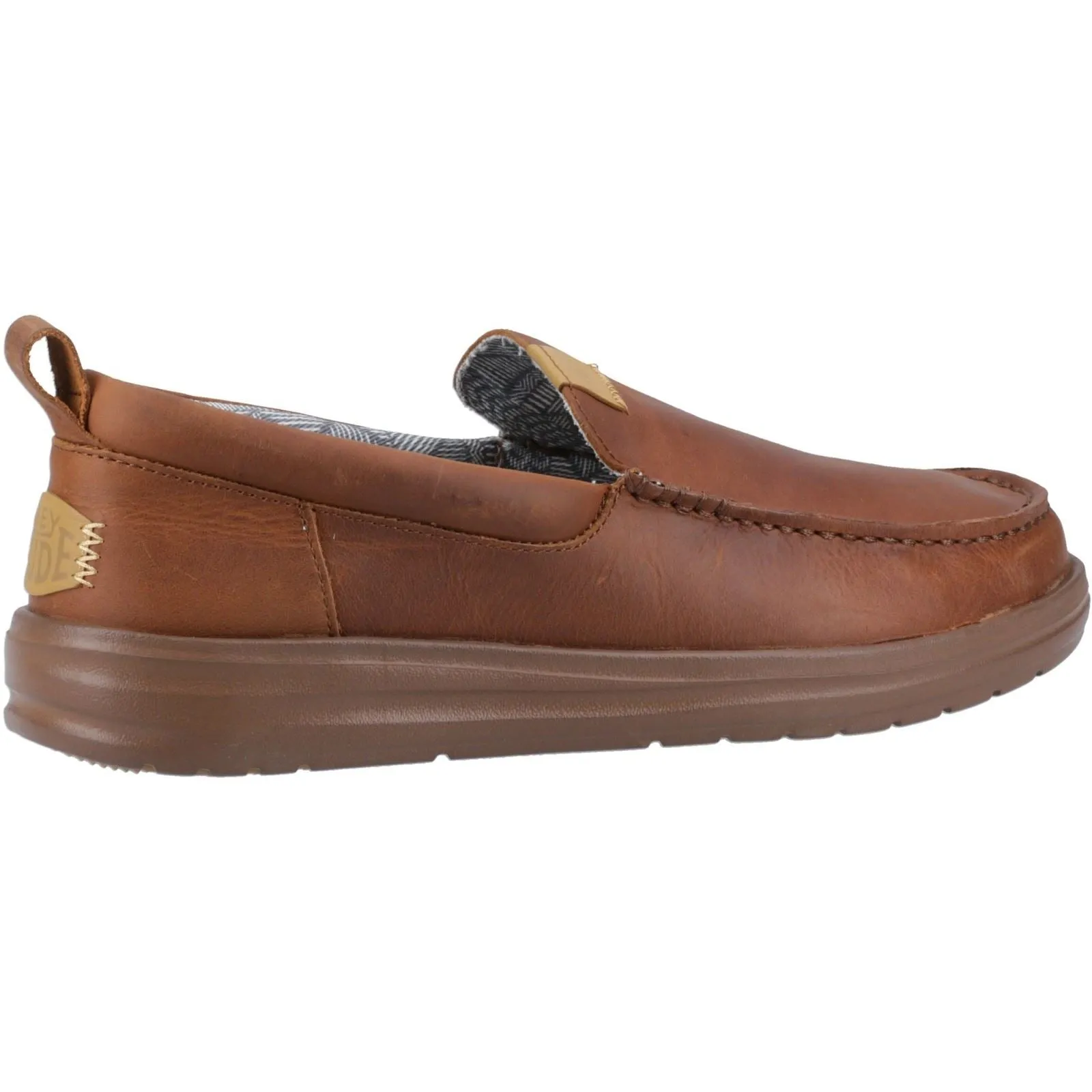 Men's Heydude 40173 Wally Grip Moc Craft Leather Shoes sold by Wide Fit Shoes product image thumbnail 4
