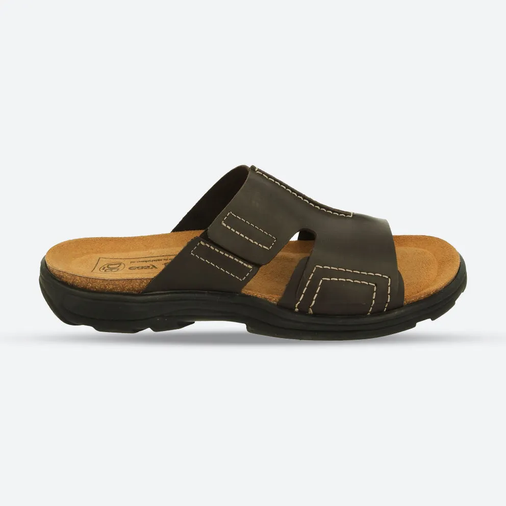 Men's Wide Fit DB Adam Mule Sandals sold by Wide Fit Shoes