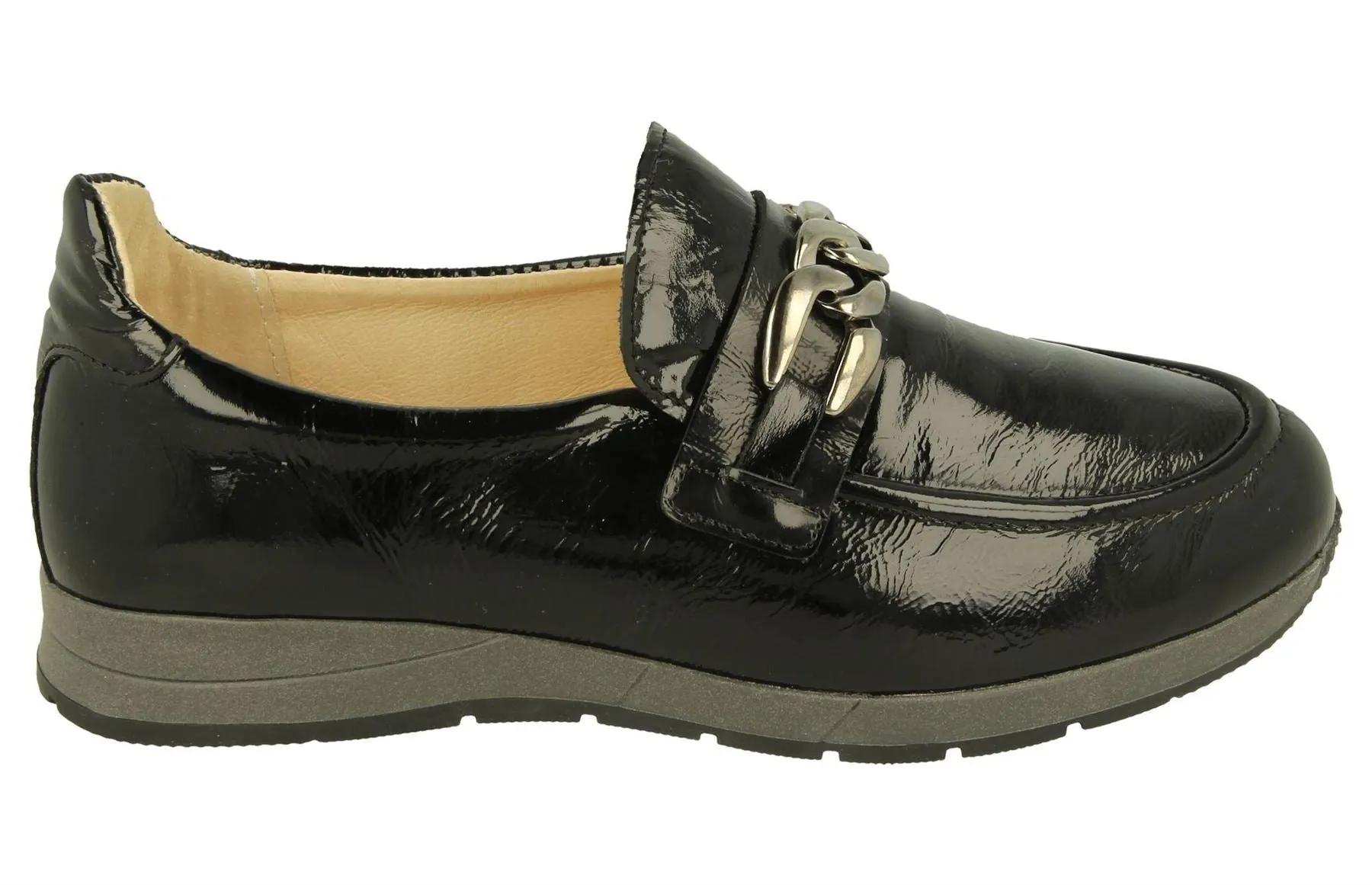 Womens Wide Fit DB Mandarin Shoes sold by Wide Fit Shoes product image thumbnail 2