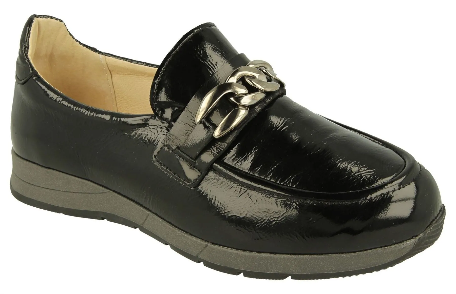 Womens Wide Fit DB Mandarin Shoes sold by Wide Fit Shoes product image thumbnail 3