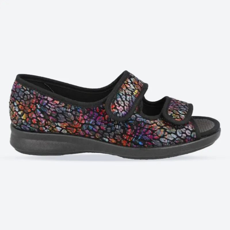 Women's Wide Fit DB Squirrel Slippers sold by Wide Fit Shoes