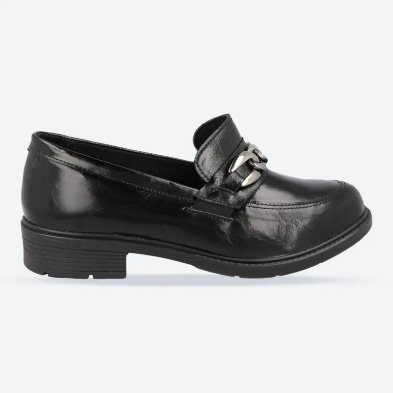 Women's Wide Fit DB Steph Loafer Shoes sold by Wide Fit Shoes