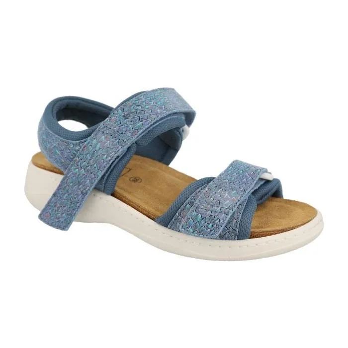 Women's Wide Fit DB Teal Sandals sold by Wide Fit Shoes product image thumbnail 3