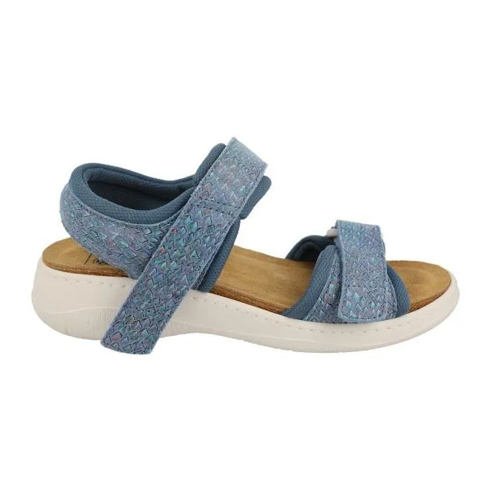 Women's Wide Fit DB Teal Sandals sold by Wide Fit Shoes product image thumbnail 2