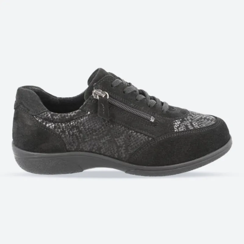 Women's Wide Fit DB Waxwing Trainers sold by Wide Fit Shoes