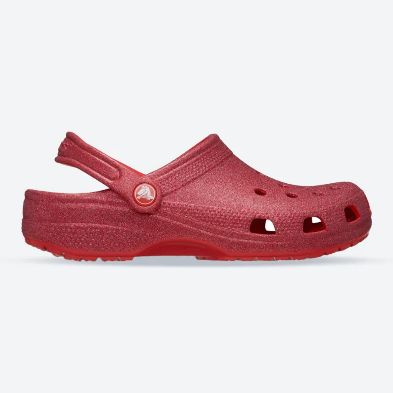 Unisex Crocs 205942 Glitter Clog Sandals sold by Wide Fit Shoes