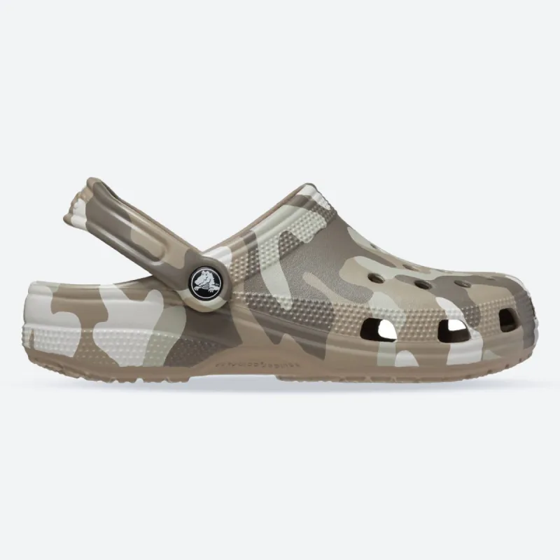 Unisex Crocs 206454 Seasonal Camo Sandals sold by Wide Fit Shoes