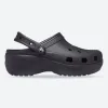 Women's Crocs 206750 Classic Platform Clog Sandals sold by Wide Fit Shoes