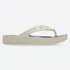 Women's Crocs 208770 Nostalgia Platform Flip Flop sold by Wide Fit Shoes