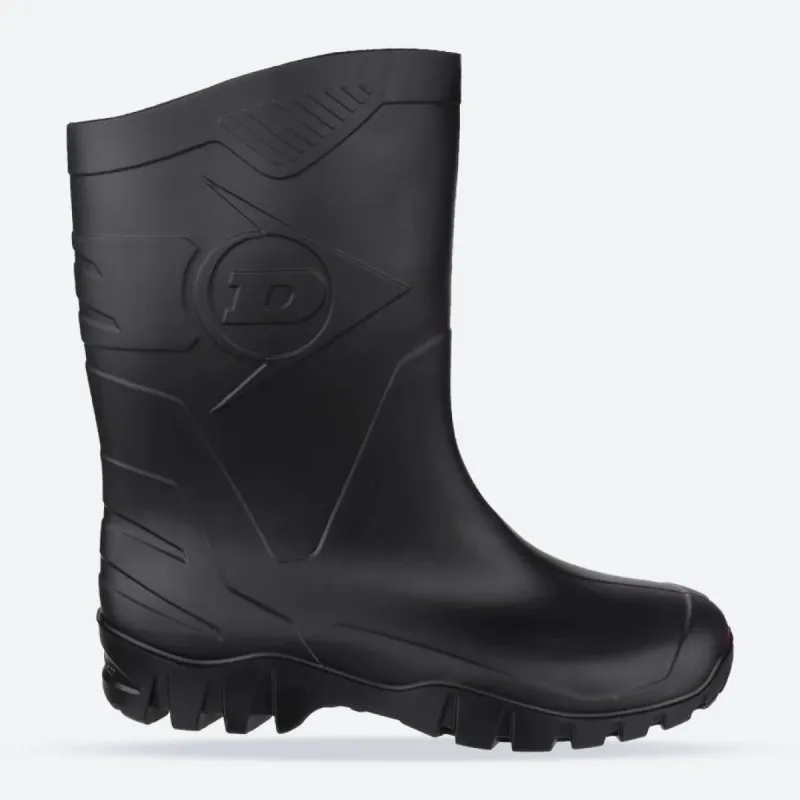 Men's Wide Fit Dunlop Dee Calf Length Wellington Boots W116A made by Dunlop