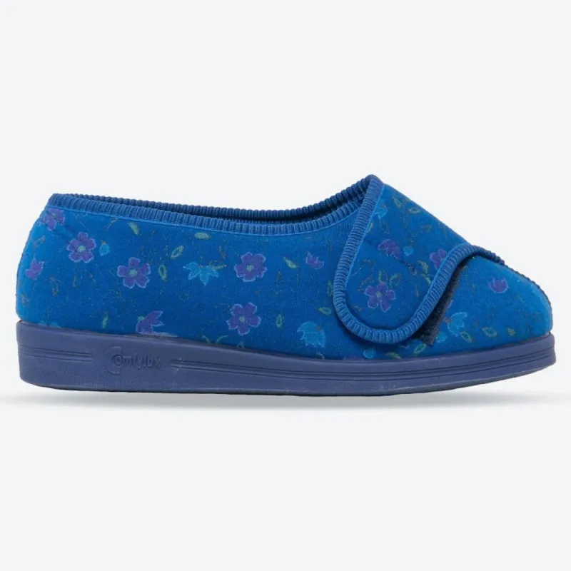 Womens Wide Fit Comfylux LS667C Davina Slippers sold by Wide Fit Shoes