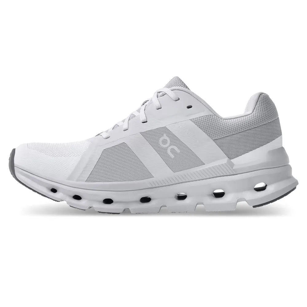 Women's Wide Fit On Running Cloudrunner Training Shoes - White/Frost sold by Wide Fit Shoes product image thumbnail 3