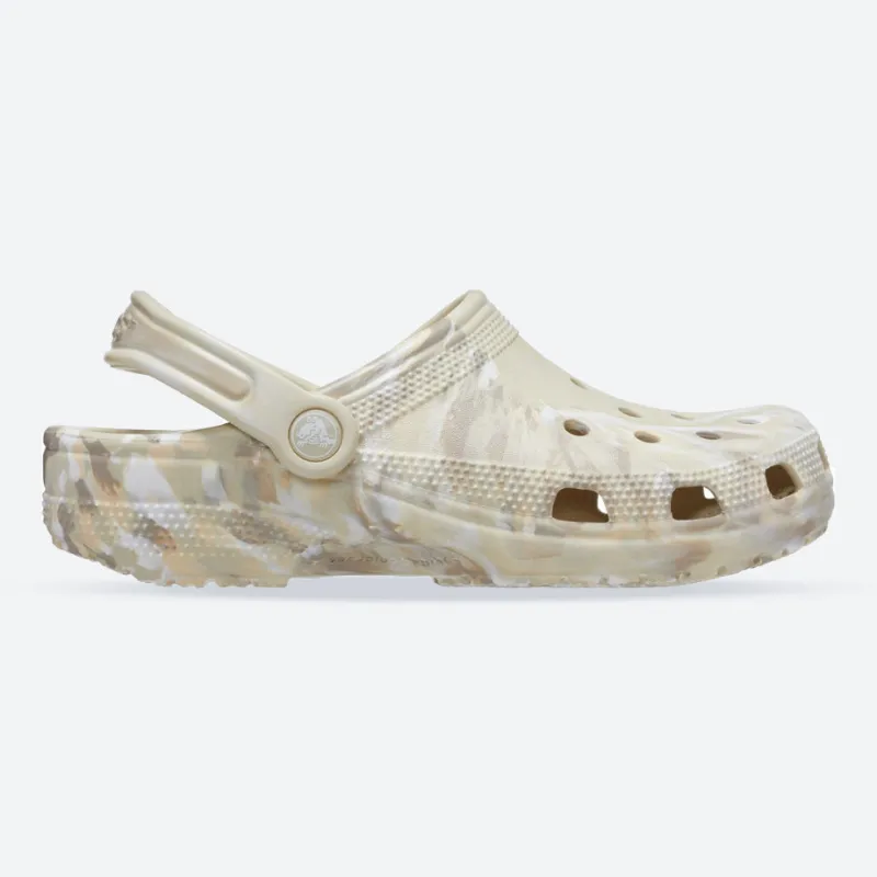 Women's Crocs 206867 Classic Marbled Clog Sandals sold by Wide Fit Shoes