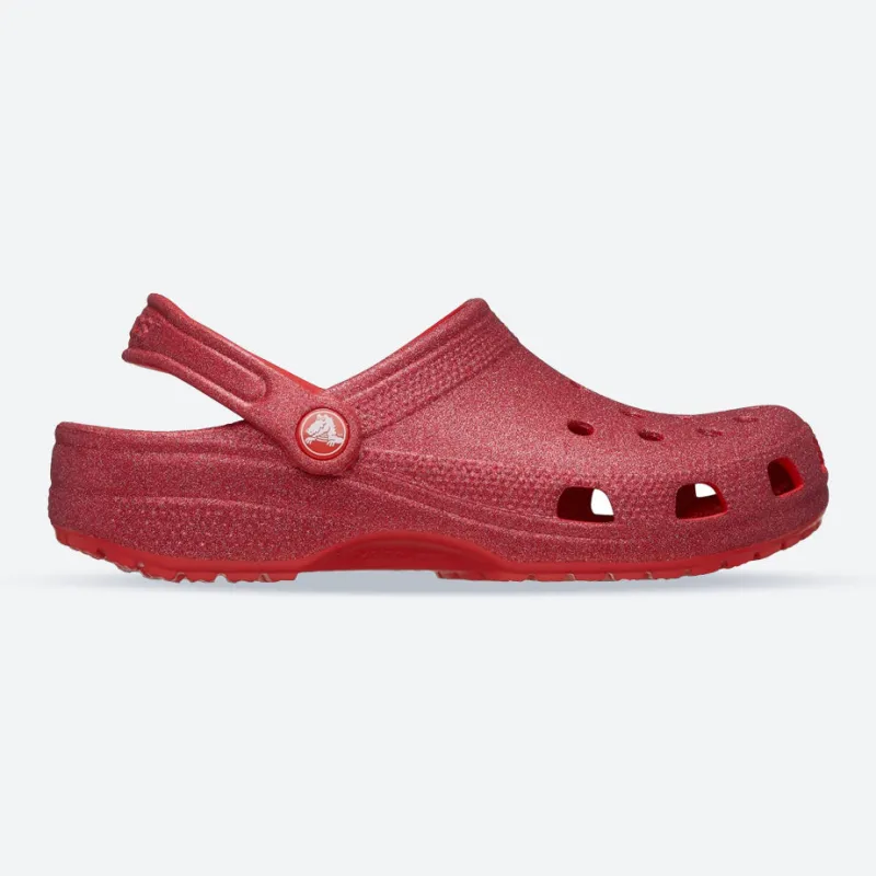 Women's Crocs 205942 Glitter Clog Sandals sold by Wide Fit Shoes