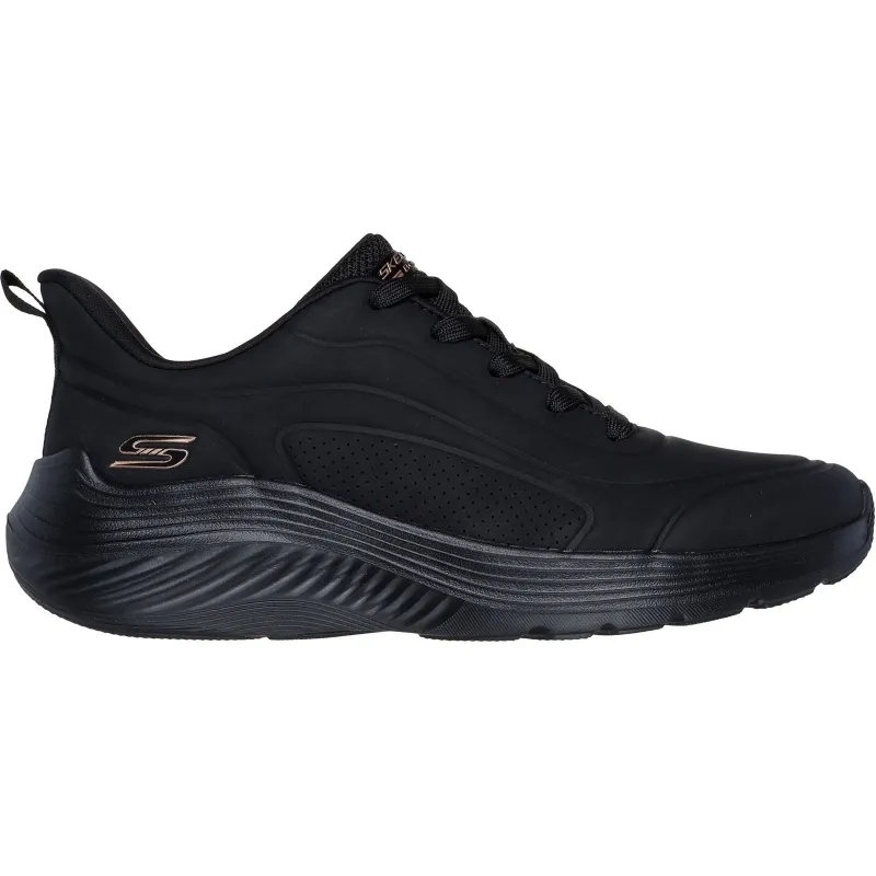 Women's Wide Fit Skechers 117497W Bobs Sport Squad Waves Trainers sold by Wide Fit Shoes