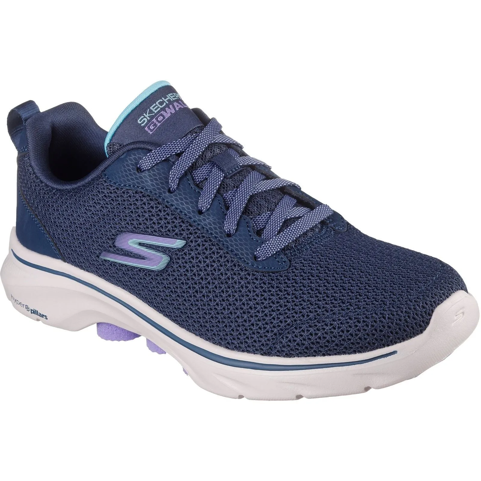 Women's Wide Fit Skechers 125263 Go Walk 7 Kaylor Trainers sold by Wide Fit Shoes product image thumbnail 2