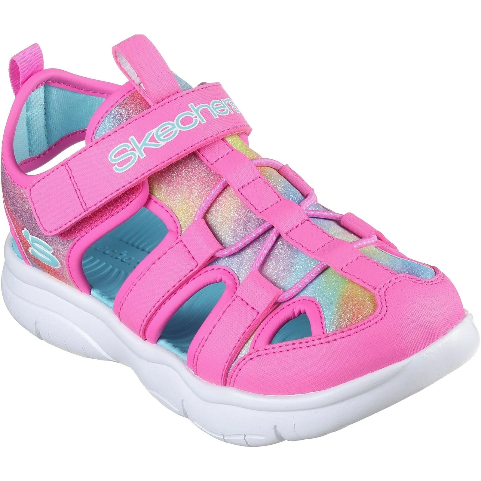 Women's Wide Fit Skechers 303276L Flex Splash Daylight Shimmer Sandals sold by Wide Fit Shoes product image thumbnail 2
