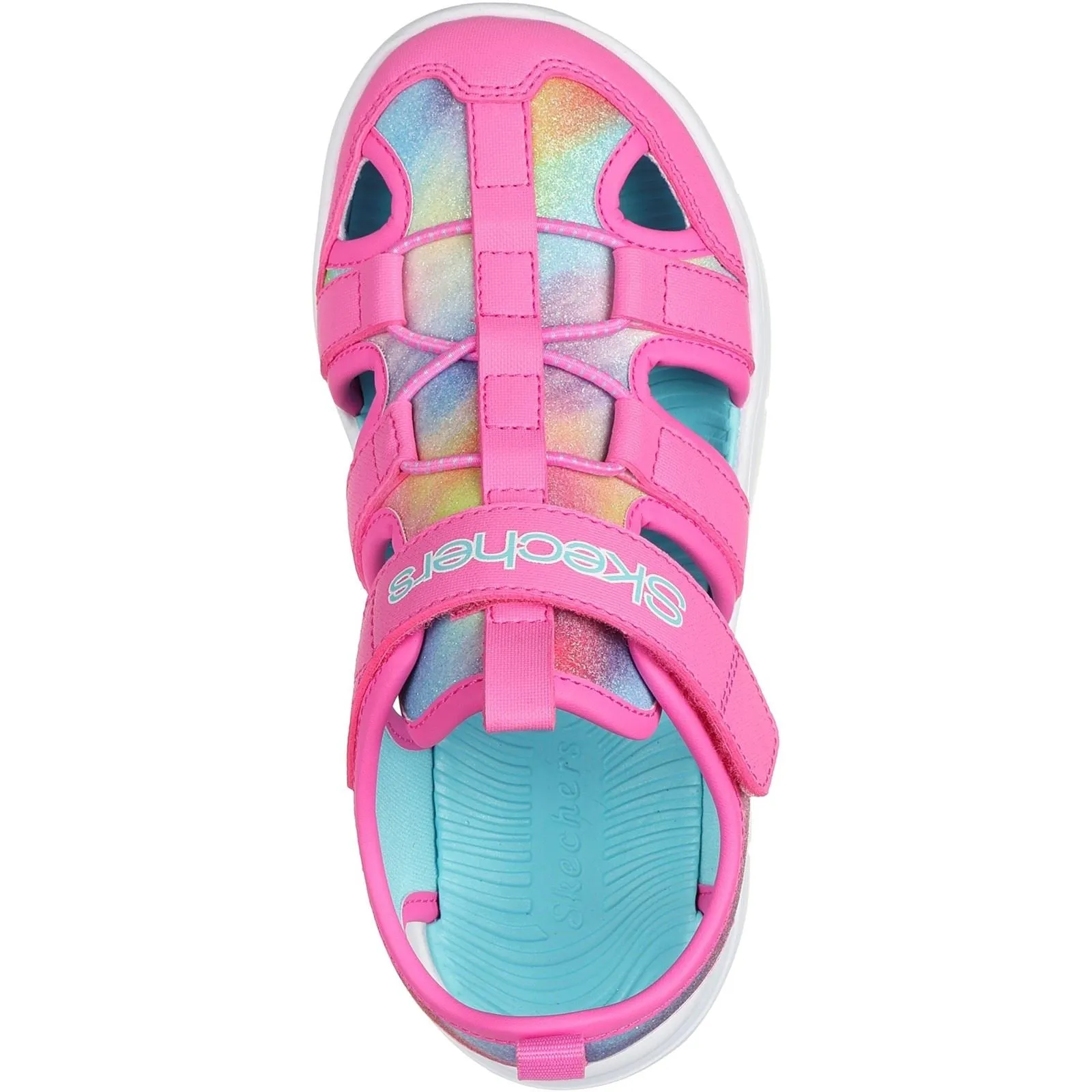 Women's Wide Fit Skechers 303276L Flex Splash Daylight Shimmer Sandals sold by Wide Fit Shoes product image thumbnail 4